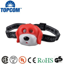 animal head lights super led headlamps with head strap best headlamp for children camping and hiking